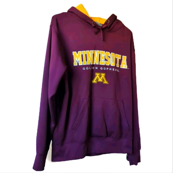 Minnesota Golden Gophers Stadium Athletics Hoodie Adult L Maroon Pullover NCAA - Picture 1 of 14